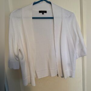 Women's White Shrug